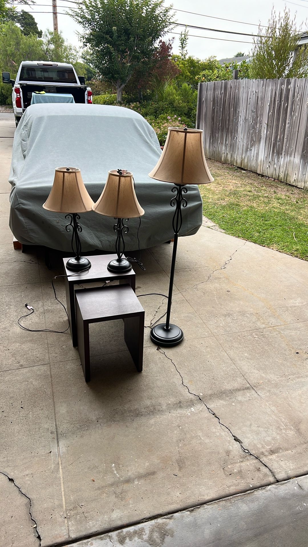 End Tables And Lamps