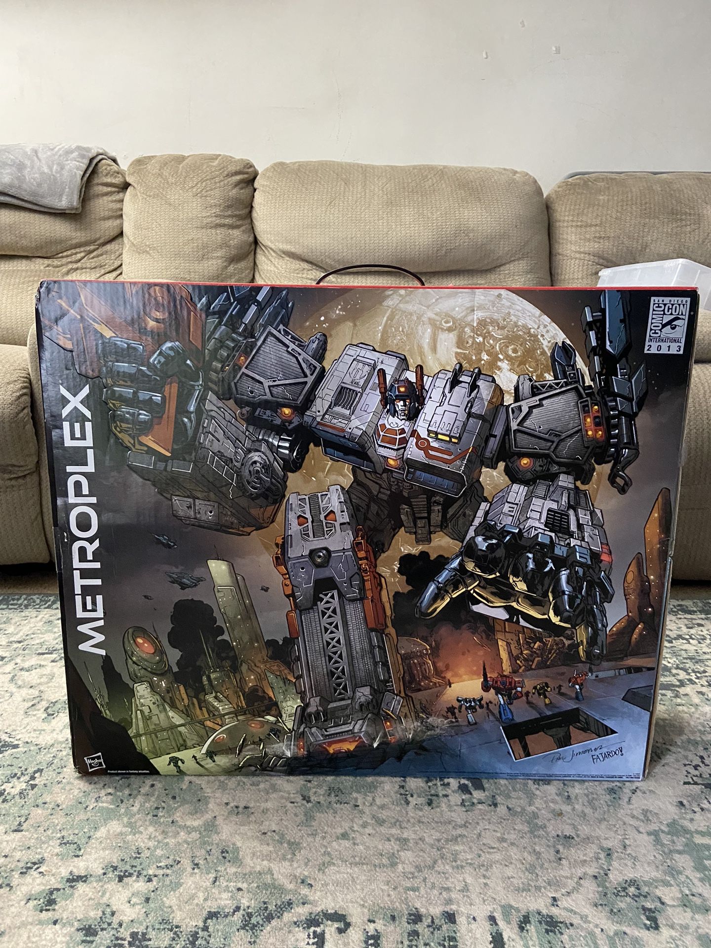 Transformers 2013 SDCC METROPLEX *complete w/ box*