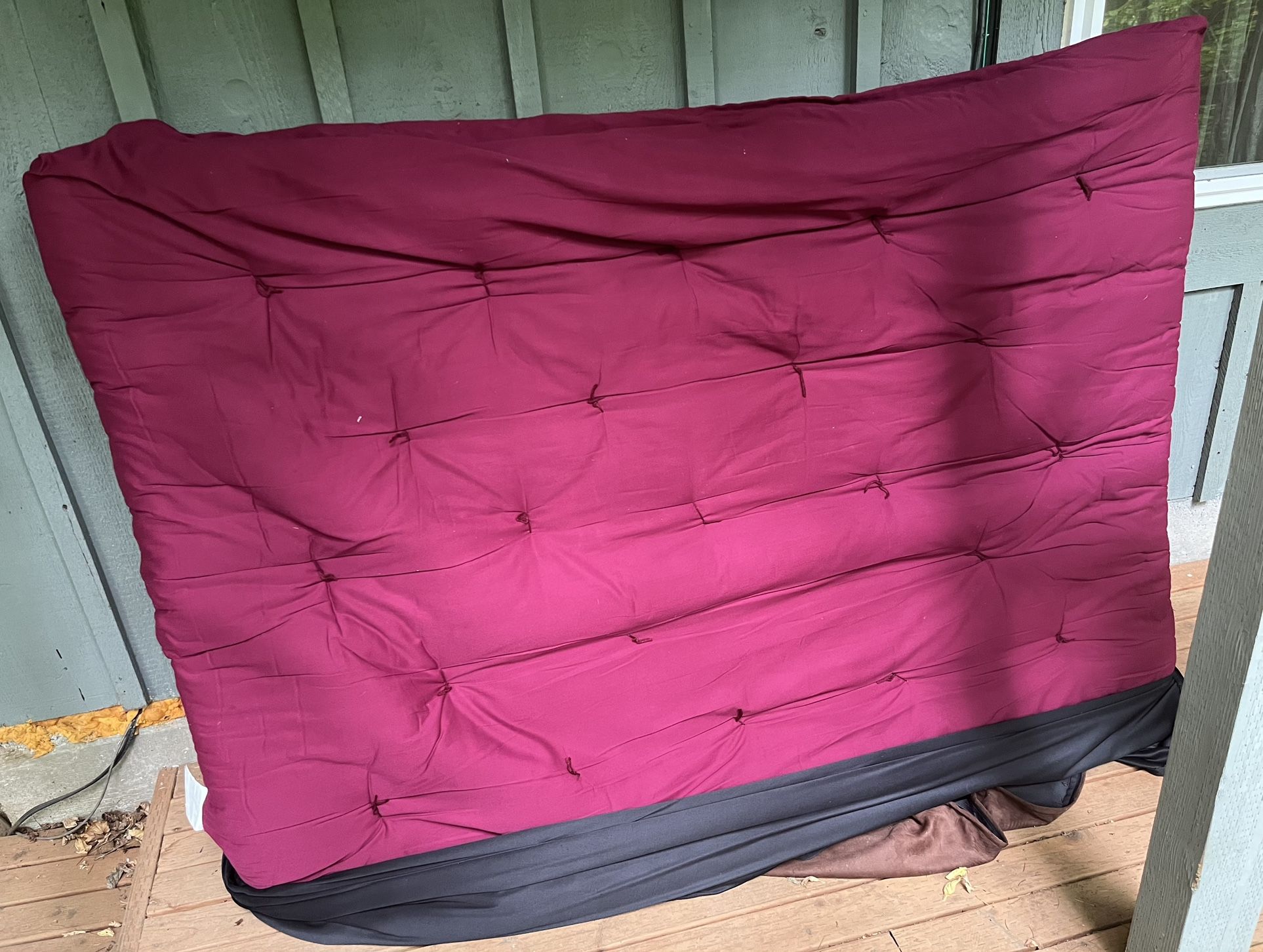 Clean Full Size Cotton-filled Futon Mattress