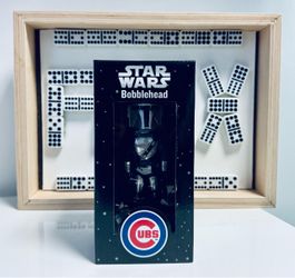 Chicago Cubs Star Wars Bobblehead MandaloriaNEW IN BOX Rare Wrigley Field SGA