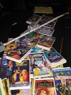 VHS Disney movies  A Lot