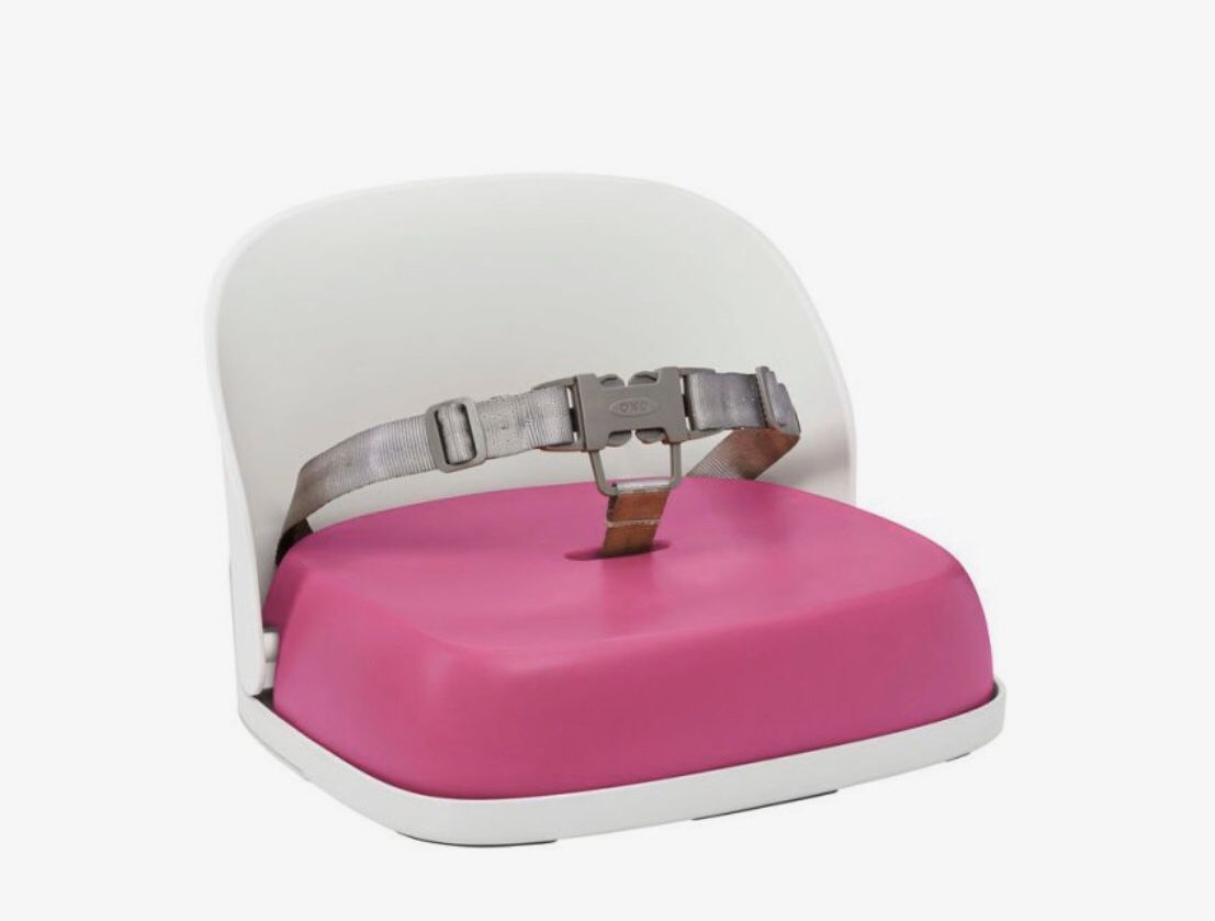 OXO Tot Perch Booster Seat With Straps - Pink