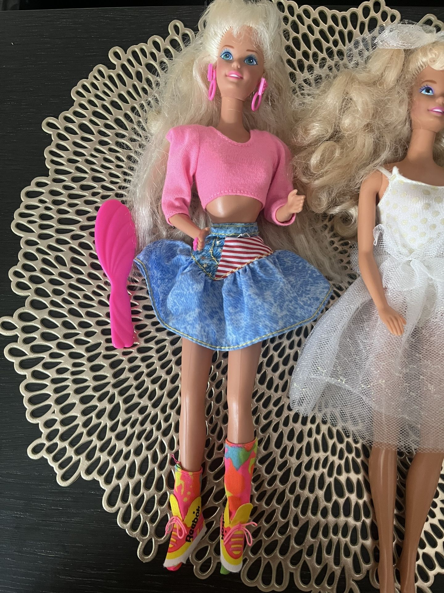 My First Barbie Ballerina Easy to Dress 1988 Vintage #1280 and All American  Barbie 1990 #9423. for Sale in Woodbridge, VA - OfferUp