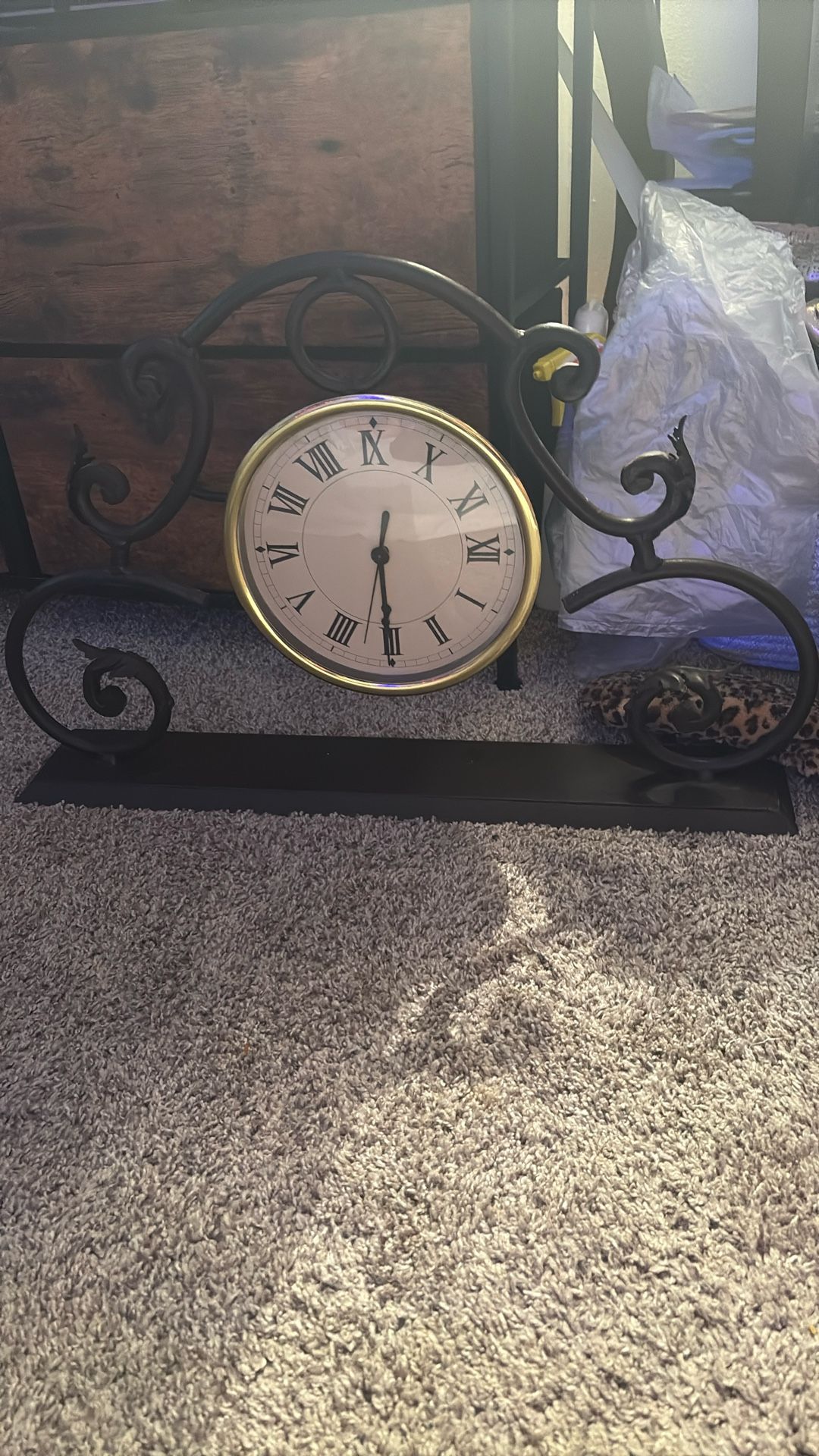 Clock For Shelf Or Mantle