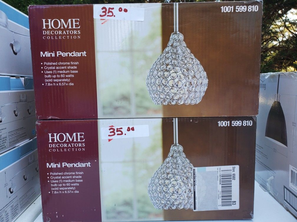 Crystal mini pendant shade