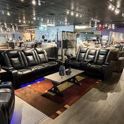 Power Reclining Sofa And Loveseat