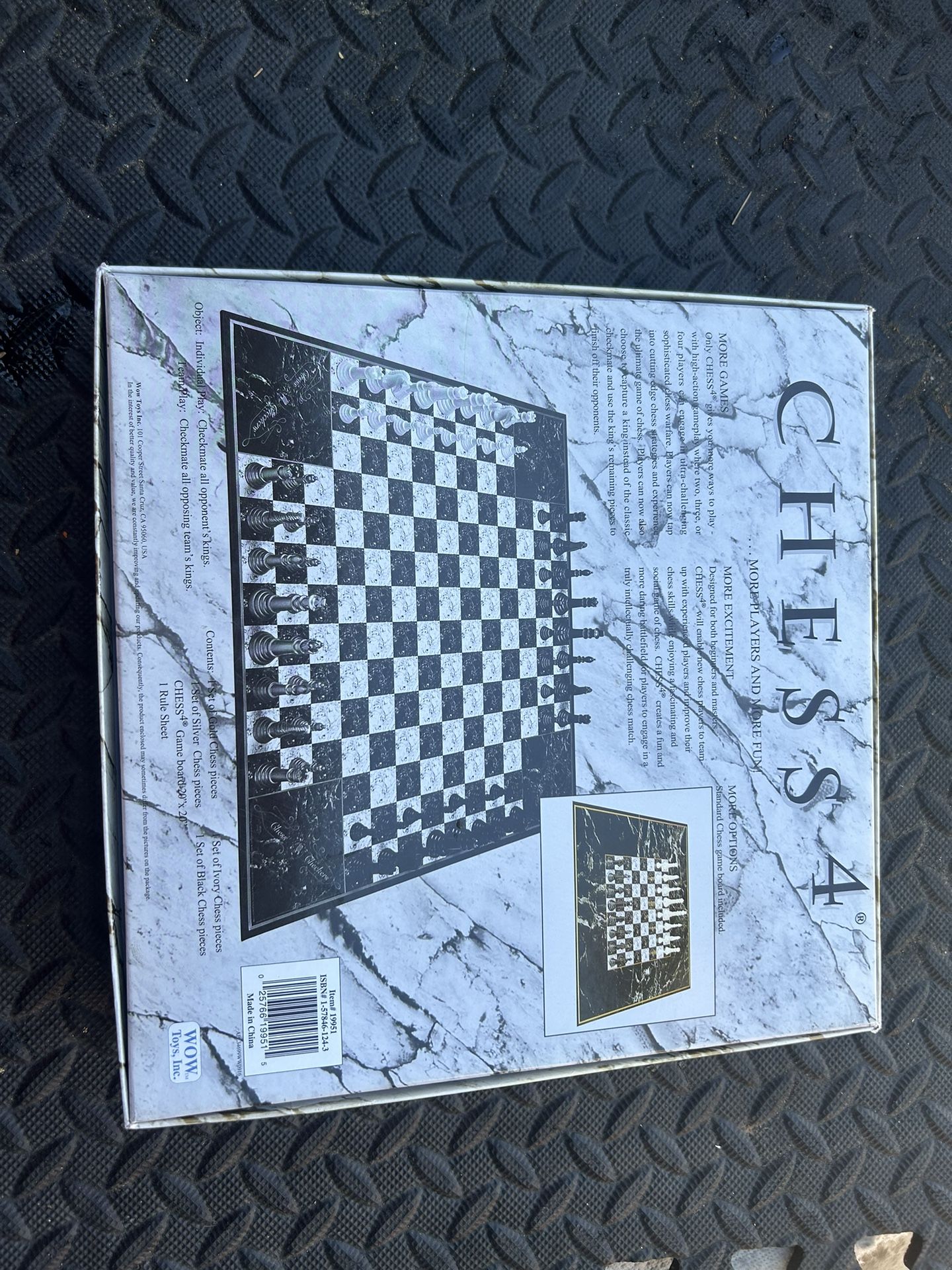 Chess4 And Risk Game Boards