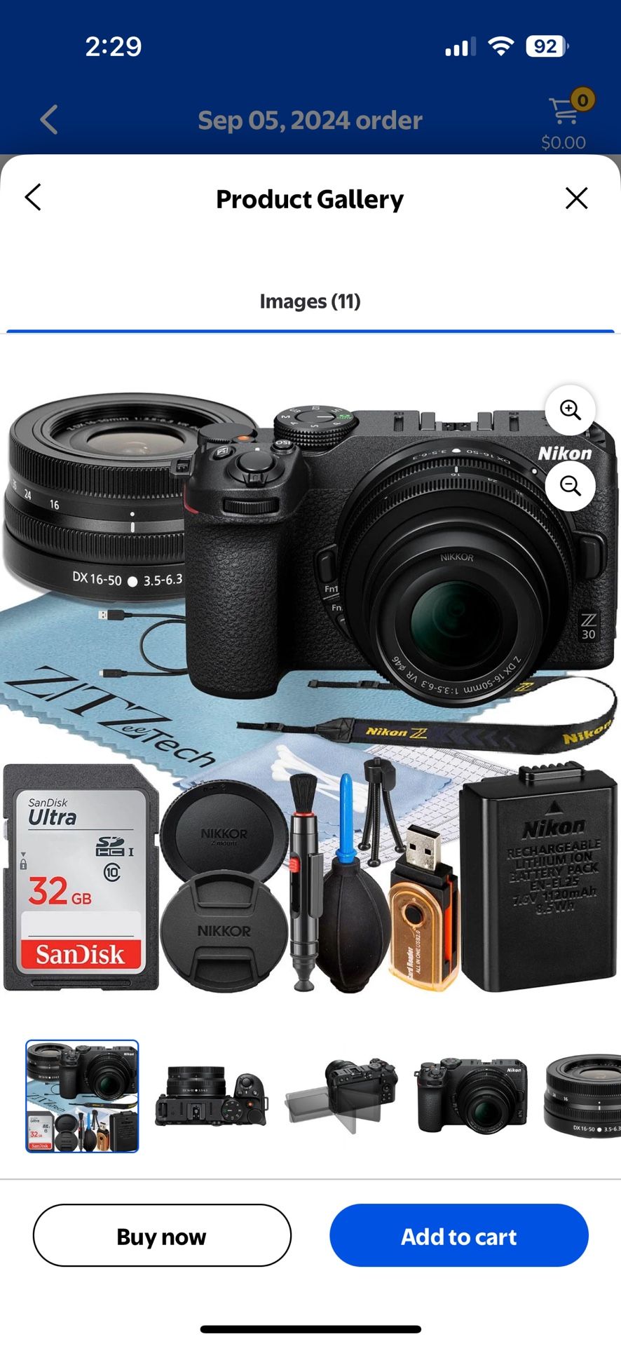 Nikon Z30 + Accessories