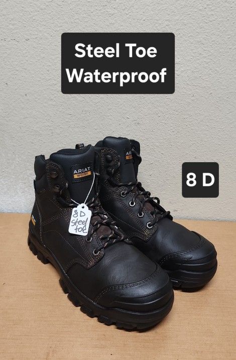 Ariat Work Boot Size 8 D STEEL TOE