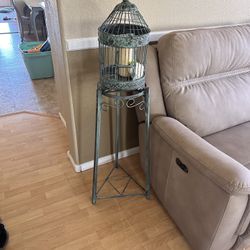Antique Metal Bird Cage