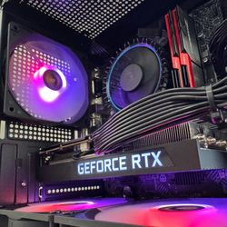 FAST Custom RTX Mini Gaming PC Computer (i5 12400 = i9 10900, 16GB RAM, RTX 3060 Ti, 1TB)