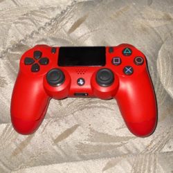 Red PS4 Controller 