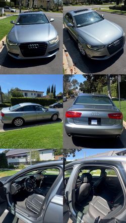 2013 Audi  A6 Silver