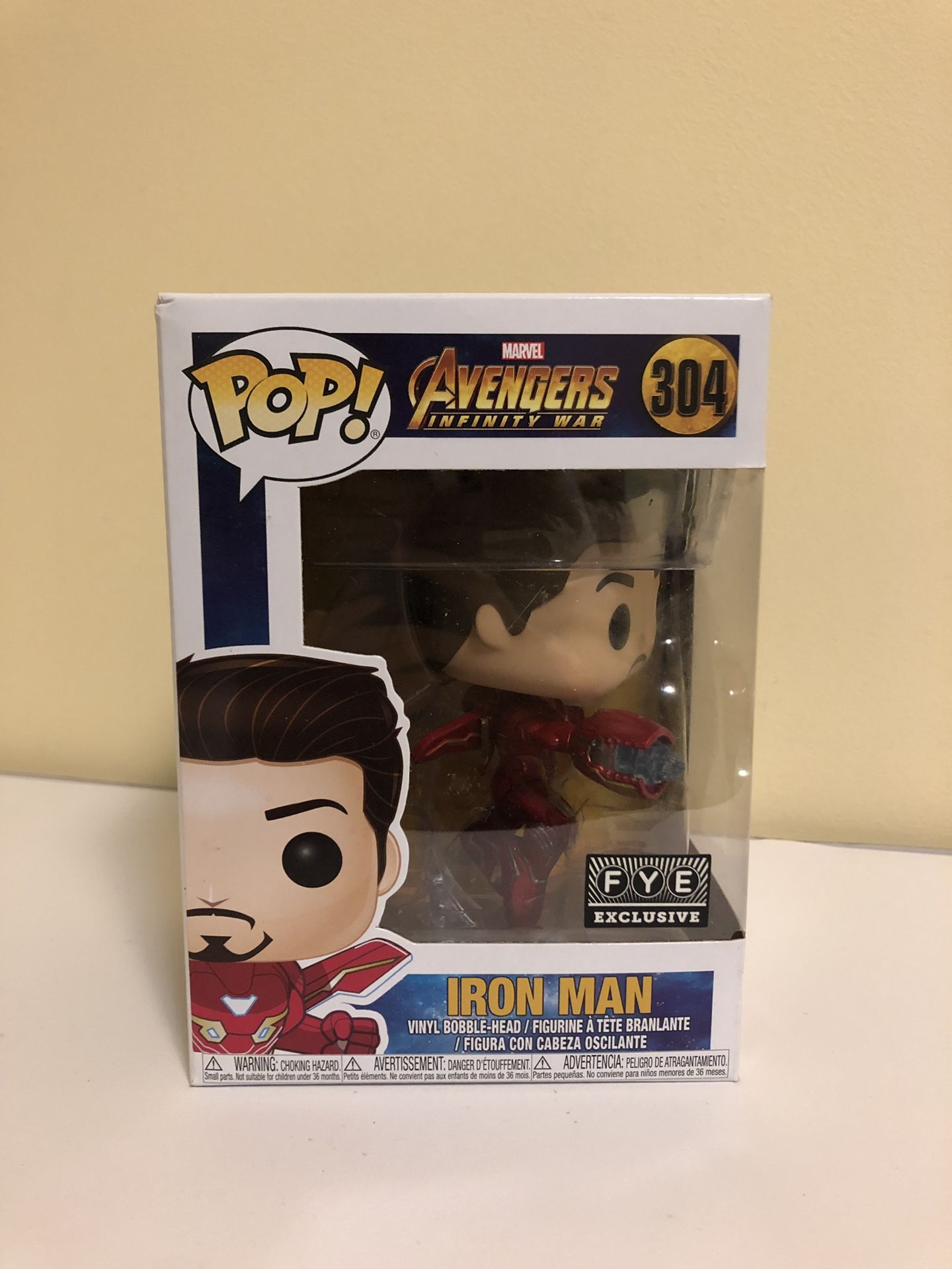 Funko Pop toy Iron Man