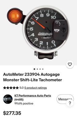 Automate autometer gauge