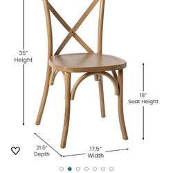 Chairs (Bistro Style Wooden)