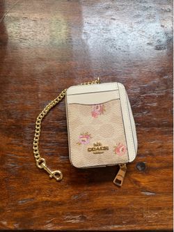 Coach Zip Card Case