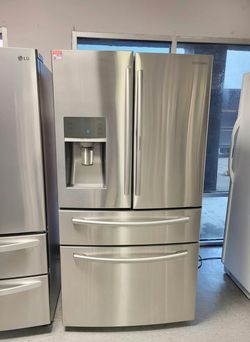 Samsung 4‑Door French Door Fridge – Stainless, Ice & Water