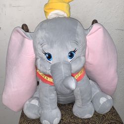 Disney Store DUMBO Large Jumbo 22” Plush Stuffed Animal Elephant