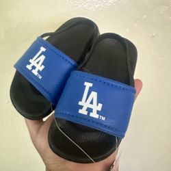 Toddler LA Dodgers Sandals