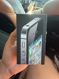 Apple Cell 4 Black 8GB Original Box