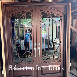 Wrought Iron Doors