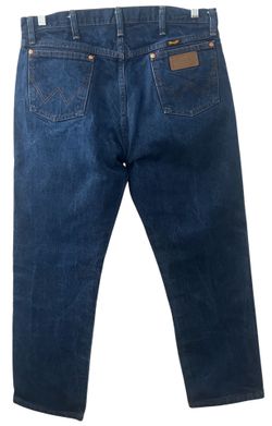 Wrangler Cowboy Cut Western Heavy Denim Jeans Men’s Size 38 X 30