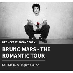 Bruno Mars Inglewood