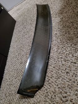 Acura TL rear window visor