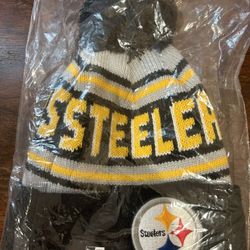NEW STEELERS SKI CAP 
