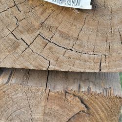 6x6x8 Wood Post