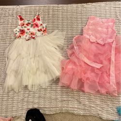 Three Girls Party Dresses Size 10-12 