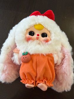 Baby three keychain doll