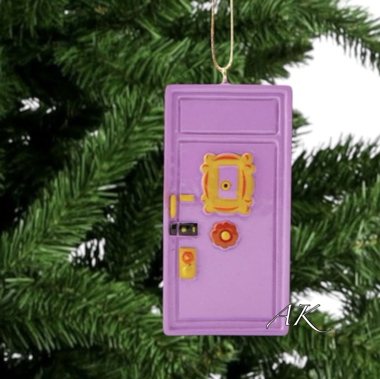 FRIENDS Iconic Door Christmas Tree Ornament Central Perk • TV Show