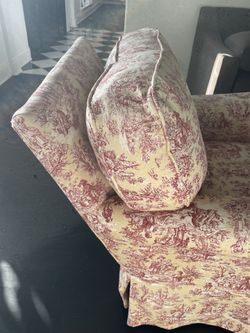 Printed rocking armchair