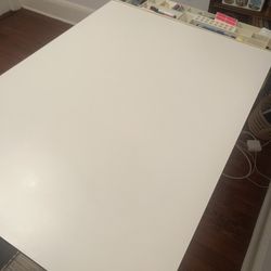 drafting table with side shelf for all the tools 