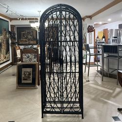 Large Iron Wine Rack – Holds 101 Bottles