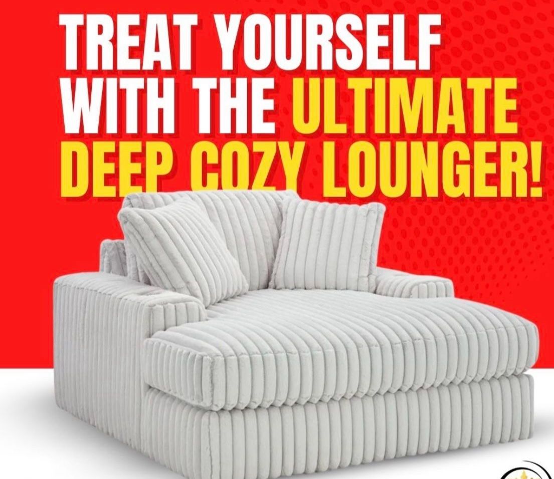 Deep Chaise Lounger New!