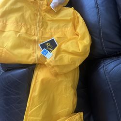 Yellow Pajama Set – Jacket & Pants