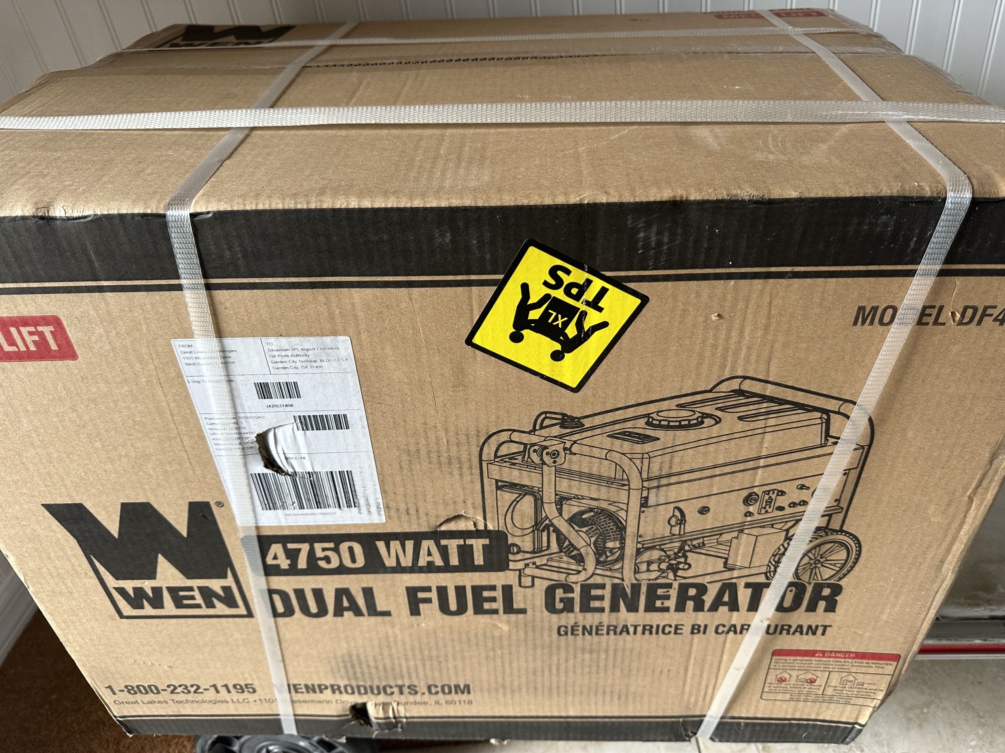 Brand New In The Box Generator 4750 WATT $ 500