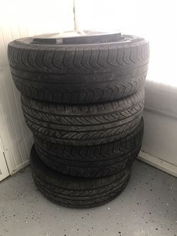 16” wheels and tires. 5x114