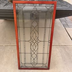 Stained Glass Style Framed Glass