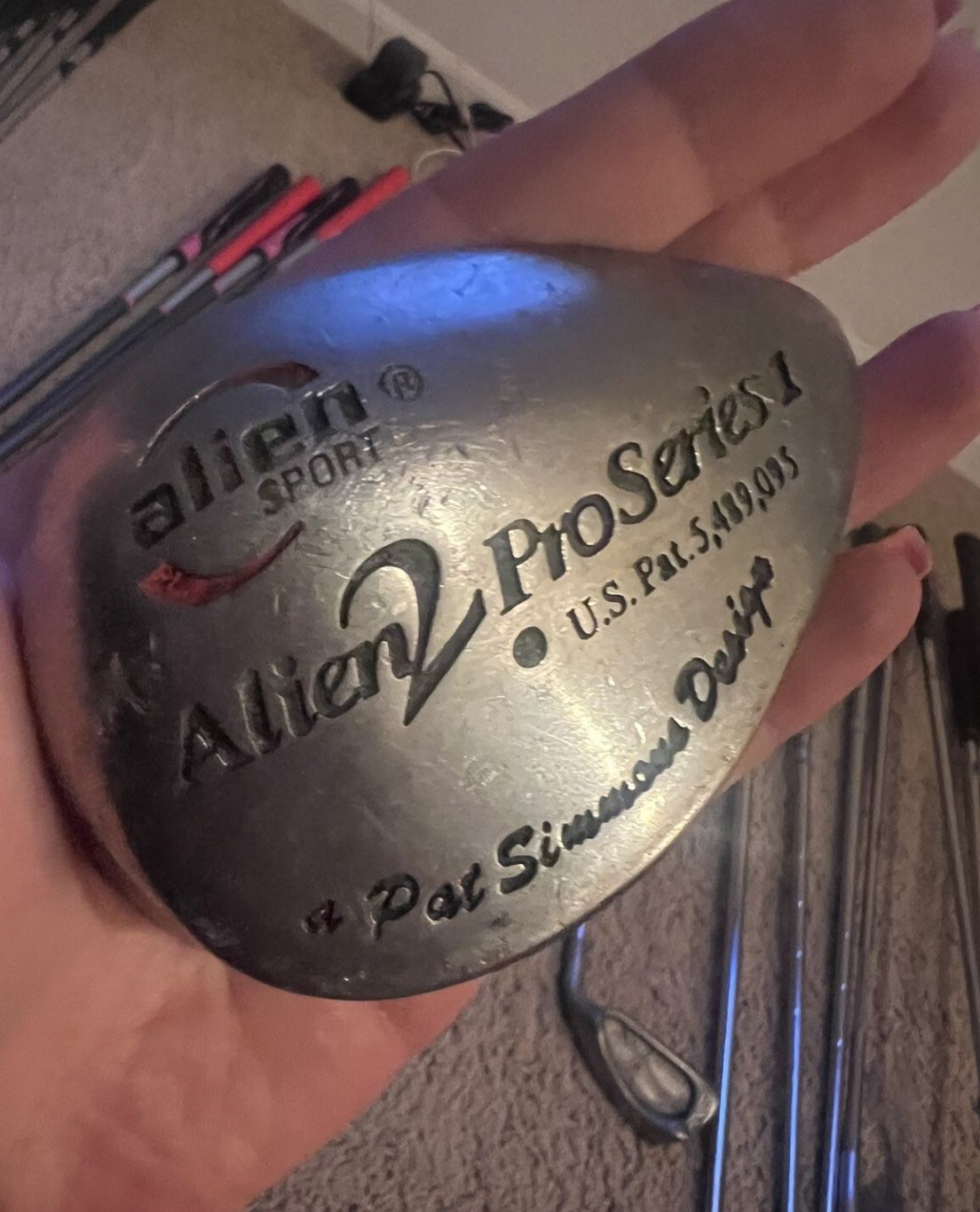 Pat Simmons Alien 2 Pro Series Sand Wedge Factory Graphite Reg RH