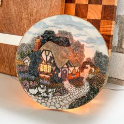 Vintage Thomas Kinkade Illuminated Night Light