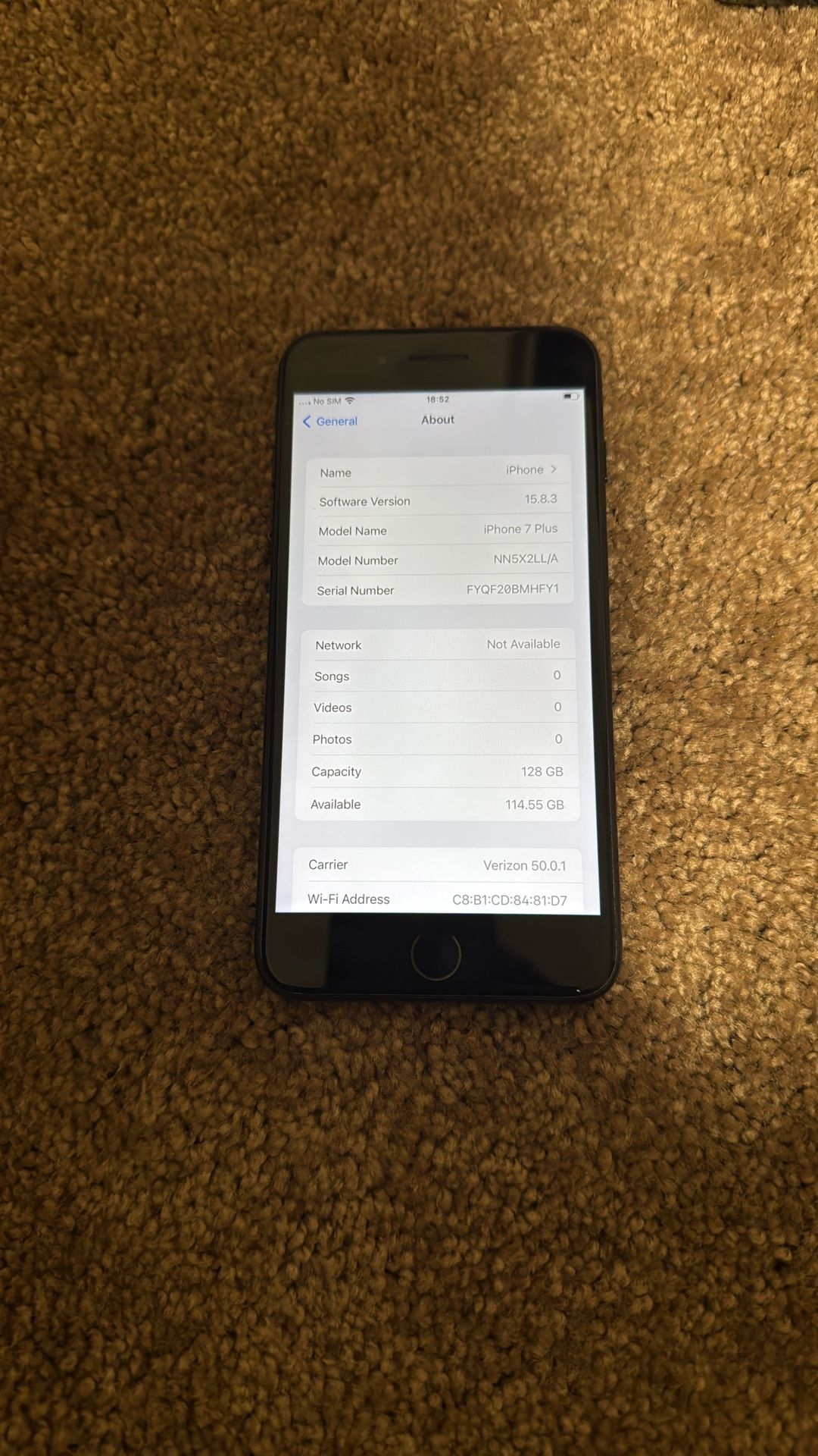 iPhone 7 Plus 128GB - Unlocked