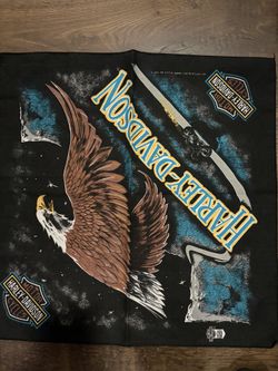 Vintage Harley Davidson, Handkerchiefs Bandannas