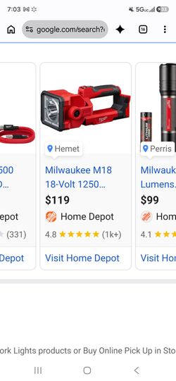Milwaukee FlashLight Cheap