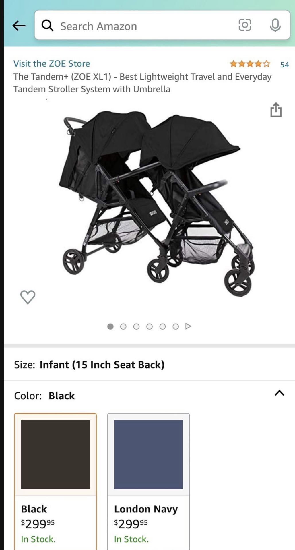 Zoe tandem cheap