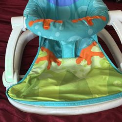 Two baby sit up seats
