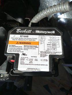 Becket Oil Furnace Blower Motor USED